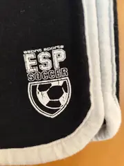 Vorschaubild 4 von Sport Shorts Damen 38 Schwarz Retro Logo Baumwolle