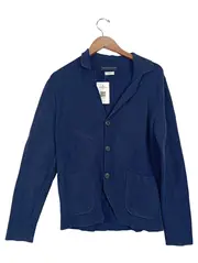 Vorschaubild 1 von Herren Strickjacke Blau Gr. 46/S Casual