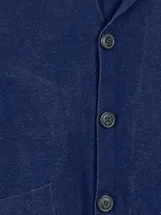 Vorschaubild 3 von Herren Strickjacke Blau Gr. 46/S Casual