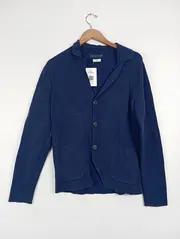 Vorschaubild 2 von Herren Strickjacke Blau Gr. 46/S Casual