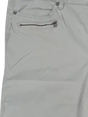 Vorschaubild 3 von Damen Stoffhose Gr. 40 Grau Casual Capri Hose