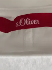 Vorschaubild 5 von Damen T-Shirt Gr. 42/XL Weiß Grafik Print Baumwolle Modal