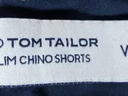 Vorschaubild 3 von Herren Slim Chino Shorts W33 Blau Casual NEU
