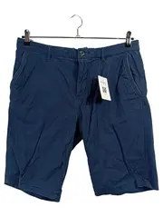 Vorschaubild 1 von Herren Slim Chino Shorts W33 Blau Casual NEU