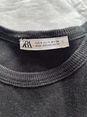 Vorschaubild 5 von Damen Tanktop Schwarz Gr. 36/S Basic Rippstrick