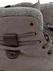 Vorschaubild 5 von Damen Stiefelette Gr. 38 Grau Gefüttert Schnürung Winterboots