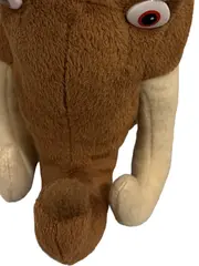 Vorschaubild 4 von Plüschtier Mammut Manny Zeichentrick Kuscheltier Braun 22 cm
