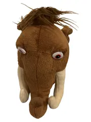 Vorschaubild 1 von Plüschtier Mammut Manny Zeichentrick Kuscheltier Braun 22 cm