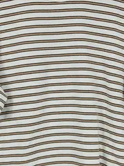 Vorschaubild 2 von Herren T-Shirt gestreift Gr. 50/L Mehrfarbig Baumwolle Casual