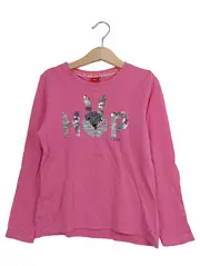Vorschaubild 1 von Mädchen Langarmshirt Pink Pailletten Gr. 128/134 Casual