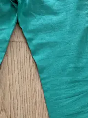 Vorschaubild 4 von Damen Stoffhose Grün Gr. 4 (DE 40) Casual Baumwolle Stretch