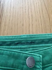 Vorschaubild 7 von Damen Stoffhose Grün Gr. 4 (DE 40) Casual Baumwolle Stretch