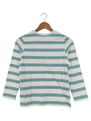 Vorschaubild 2 von Kinder Langarmshirt Gr. 140/146 Gestreift Fußball Mehrfarbig