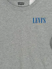 Vorschaubild 2 von Kinder Langarmshirt Grau Gr. 152 Baumwolle Casual Logo