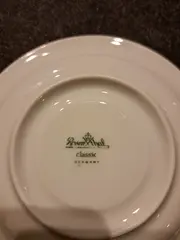 Vorschaubild 2 von Classic Tasse Untertasse 2tlg Porzellan Weiß 8cm