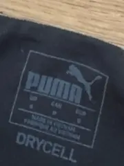 Vorschaubild 6 von Damen Sport Leggings Gr. S Schwarz Grau Grafisch Logo-Print