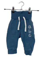 Vorschaubild 1 von Kinder Jogginghose Gr. 62 Blau Casual mit abc Applikation