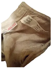 Vorschaubild 2 von Baby Mädchen Kleid Gr. 104 Beige Blumenstickerei Rüschen Langarm