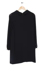 Vorschaubild 2 von Damen Freizeitkleid Gr. 38/M Schwarz Elegant Polyester Minikleid
