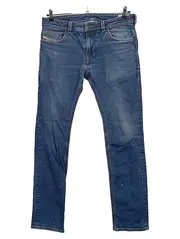 Vorschaubild 1 von Herren Jeans Regular Fit W34 L31 Blau Denim Baumwolle