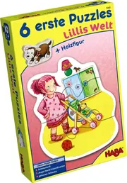 Vorschaubild 1 von 6 erste Puzzles Lillis Welt mit Holzfigur ab 2 Jahre 5940
