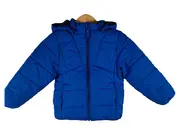 Vorschaubild 1 von Steppjacke Kinder Kapuze Gesteppt Blau Gr. 104 Alltag