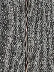 Vorschaubild 4 von Damen Sweatjacke Gr. S grau meliert Reißverschluss Baumwolle