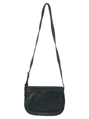 Vorschaubild 1 von Damen Umhängetasche Schwarz Leder Klassisch Elegant 22x28cm