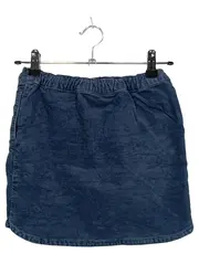 Vorschaubild 2 von Kinder Cordrock Blau Gr. 116/122 Minirock Casual Baumwolle