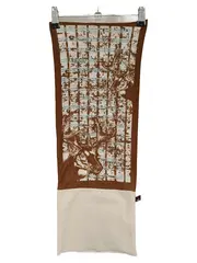Vorschaubild 1 von Kinder Multifunktionstuch Schal Hirsch Motiv Braun Fleece 65cm