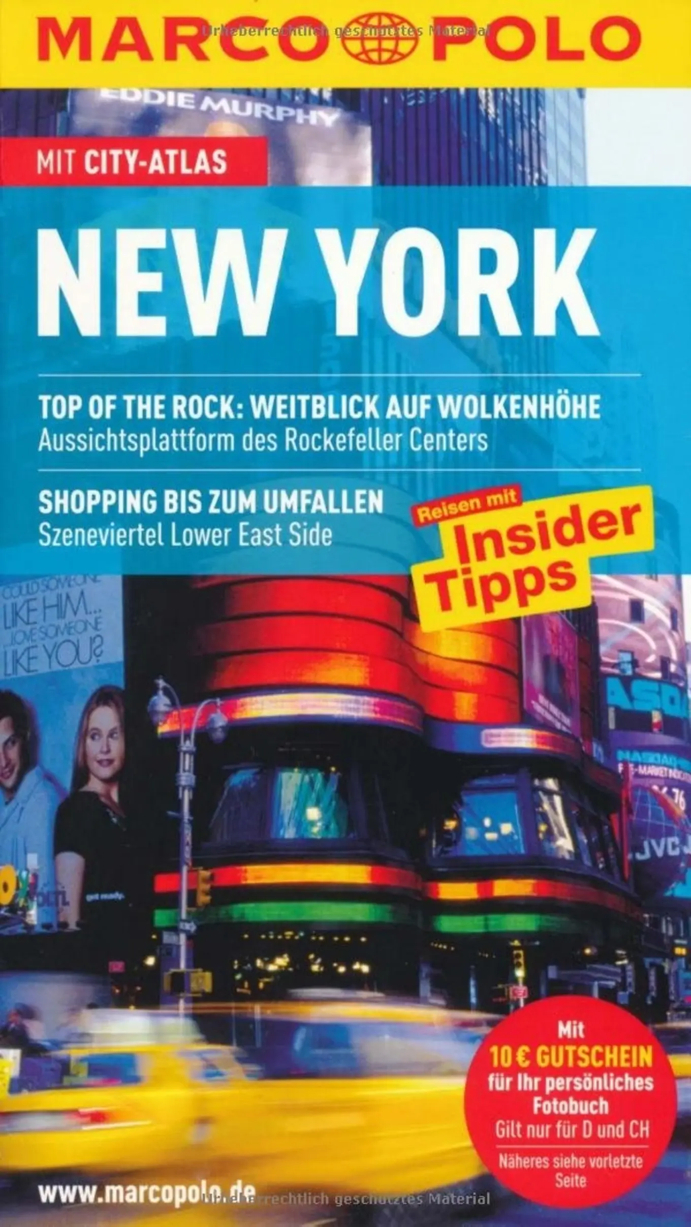 MARCO POLO Reiseführer New York City Atlas Insider Tipps Deutsch
