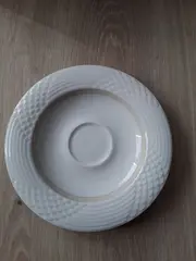 Vorschaubild 5 von Leonard Paris Untertasse Estoril Weiß Gold 16 cm Porzellan