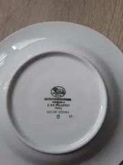 Vorschaubild 4 von Leonard Paris Untertasse Estoril Weiß Gold 16 cm Porzellan