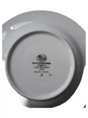 Vorschaubild 2 von Leonard Paris Untertasse Estoril Weiß Gold 16 cm Porzellan