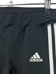 Vorschaubild 2 von Kinder Leggings 3/4 Sporthose Mädchen Climalite Gr. 140 Schwarz