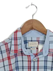 Vorschaubild 3 von Herren Freizeithemd Kariert Kurzarm Gr. 48/M Baumwolle Casual