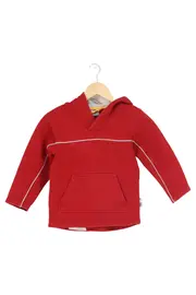 Vorschaubild 1 von Kapuzenpullover Kinder Gr. 116 Rot Casual Hoodie Pulli