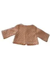 Vorschaubild 2 von Mädchen Leichte Jacke Rosa Gr. 92 Gepunktet Charmant