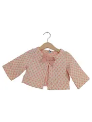 Vorschaubild 1 von Mädchen Leichte Jacke Rosa Gr. 92 Gepunktet Charmant