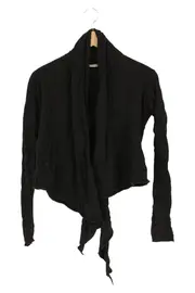 Vorschaubild 1 von Damen Strickjacke XS/32 Schwarz Casual Baumwolle