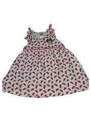 Vorschaubild 1 von Sommerkleid Mädchen Gr. 80 Minni Maus Wassermelone Mehrfarbig