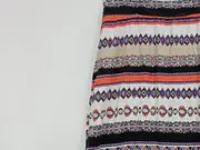 Vorschaubild 3 von Damen Faltenrock Gr. 44 Mehrfarbig Ethno Boho Muster Viskose