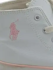 Vorschaubild 2 von Kinder Sneaker High Weiß Rosa Gr. 25 Leder