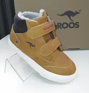 Vorschaubild 2 von Kinder Stiefel Braun Gr. 24 Klettverschluss Warm Gefüttert