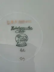 Vorschaubild 4 von Platzteller Porzellan Rund Klassisch Blumen Festlich 20 cm