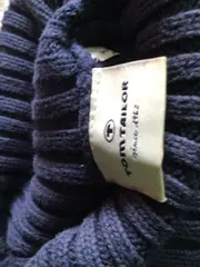 Vorschaubild 6 von Herren Pullover Rollkragen Zopfstrick Gr. 46/S Blau Casual
