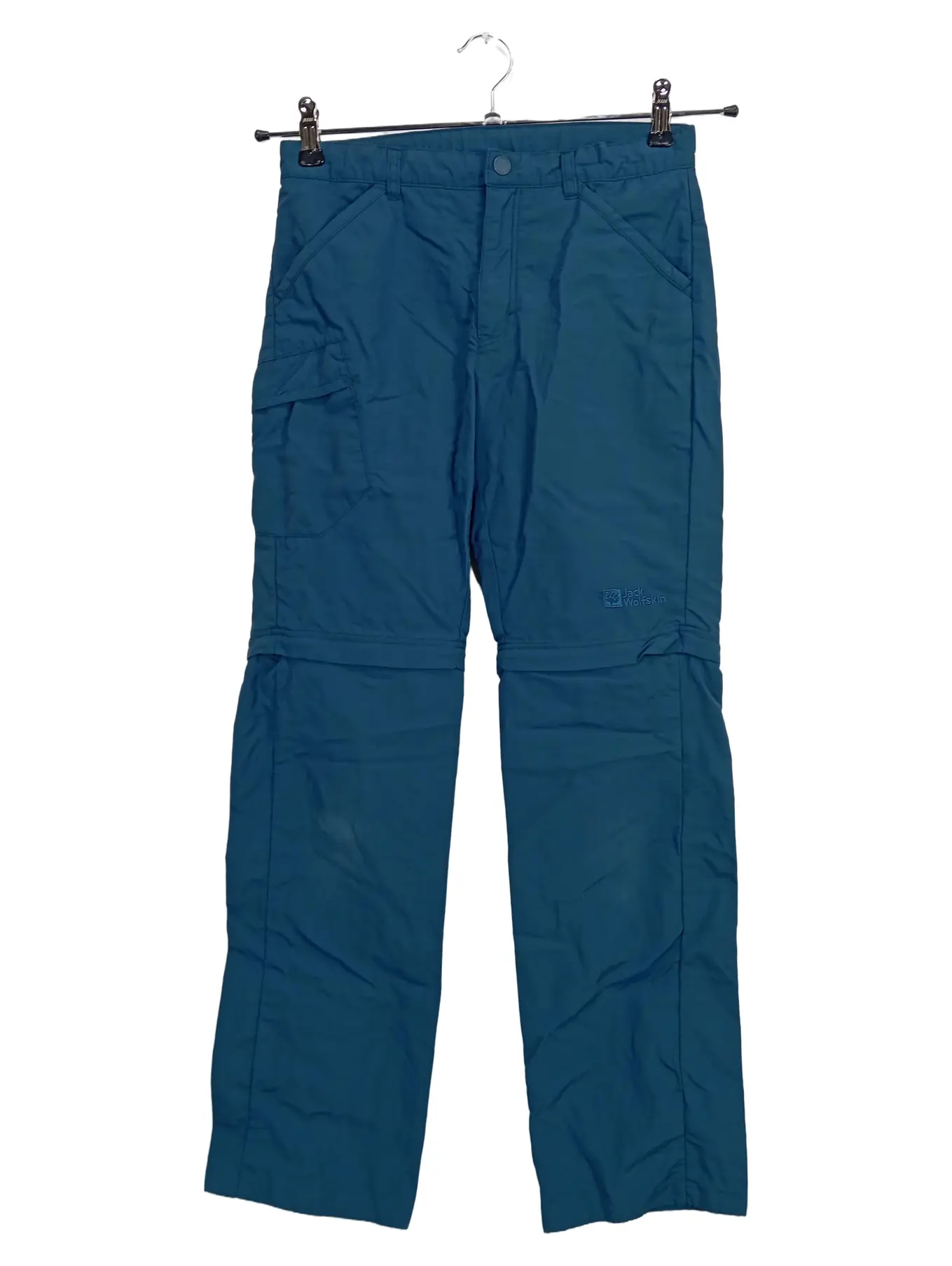 JACK WOLFSKIN Kinder Outdoorhose Wanderhose Blau Gr. 152