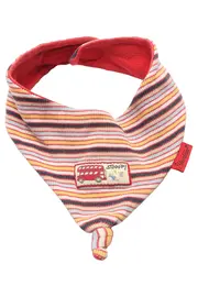 Vorschaubild 1 von Kinder Schal Halstuch Mehrfarbig Gestreift Baumwolle 40cm