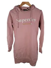 Vorschaubild 1 von Damen Kapuzenpullover Hoodie Rosa Gr. 36 S Stickerei Casual