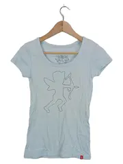 Vorschaubild 1 von Damen T-Shirt Cupido Amor Print Hellblau Gr. S 36